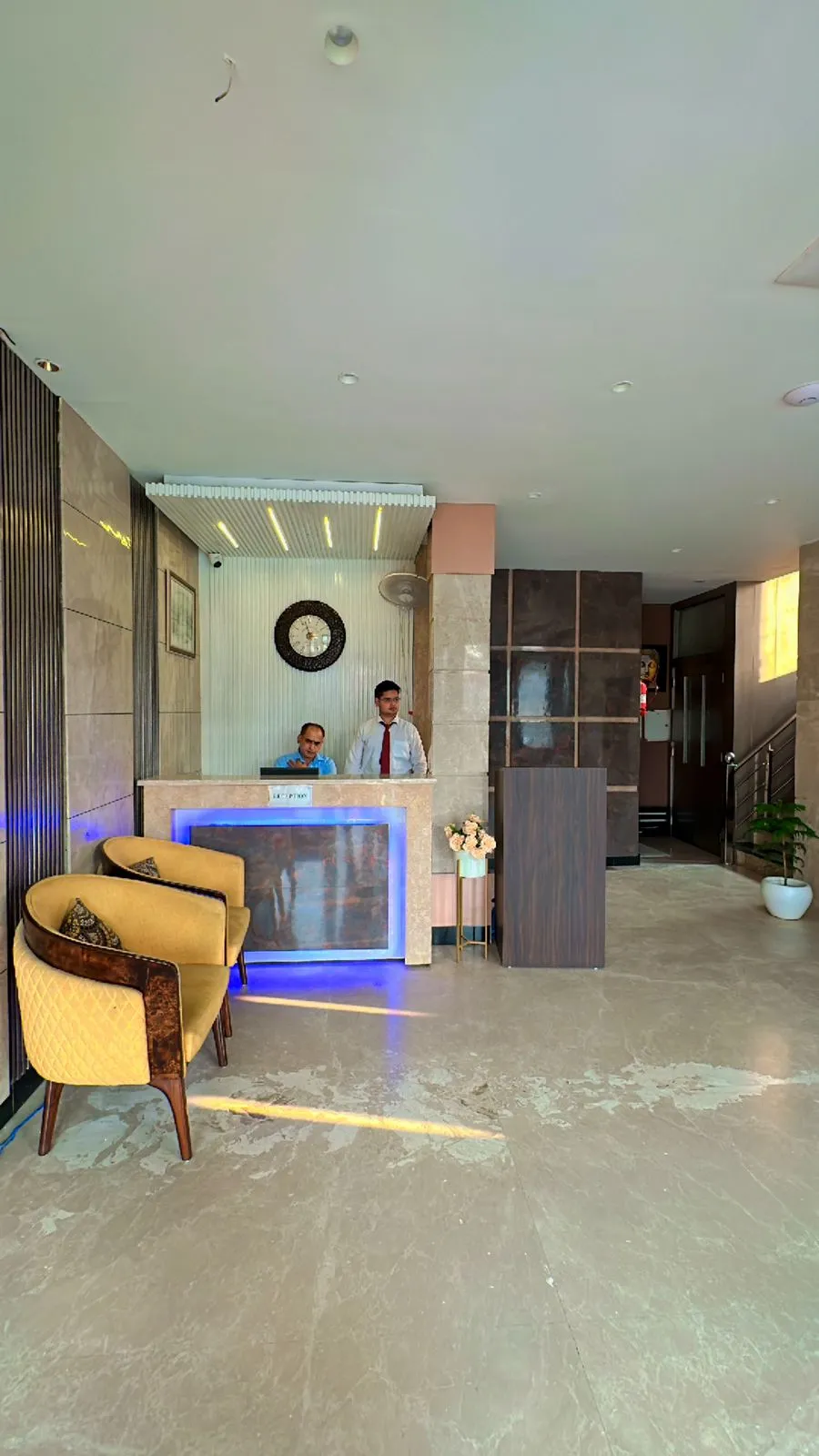Hotel Reception Lobby